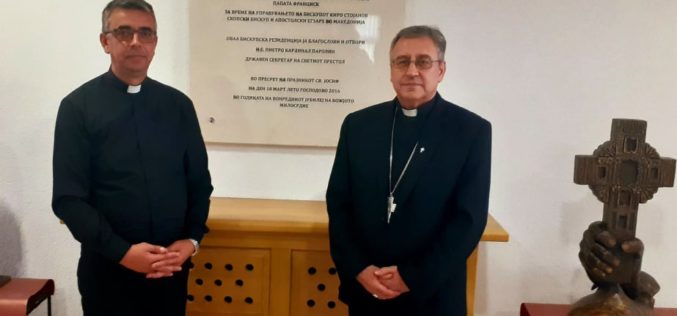 Епископот Стојанов се сретна со директорот на Радио Марија