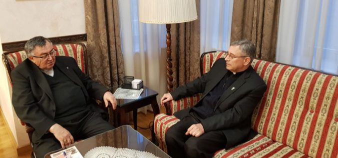 Бискупот Стојанов се сретна со кардинал Пуљиќ