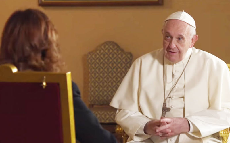 Старо интервју на Папата исечено, извадено од контекст и прикажано како став за хомосексуалноста
