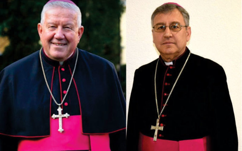 Бискупот Стојанов упати честитка до белградскиот надбискуп Хочевар