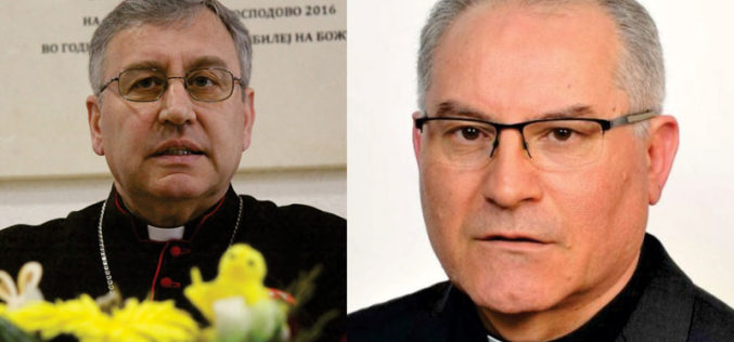Бискупот Стојанов упати честитка до новоименуваниот которски бискуп Иван Штироња