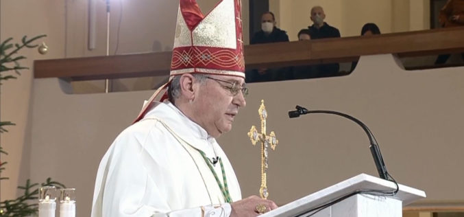 Божиќна проповед на Скопскиот бискуп и Струмичко – скопски епарх монс. д-р Киро Стојанов