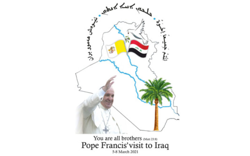 Објавени мотото и логото за посетата на Папата во Ирак