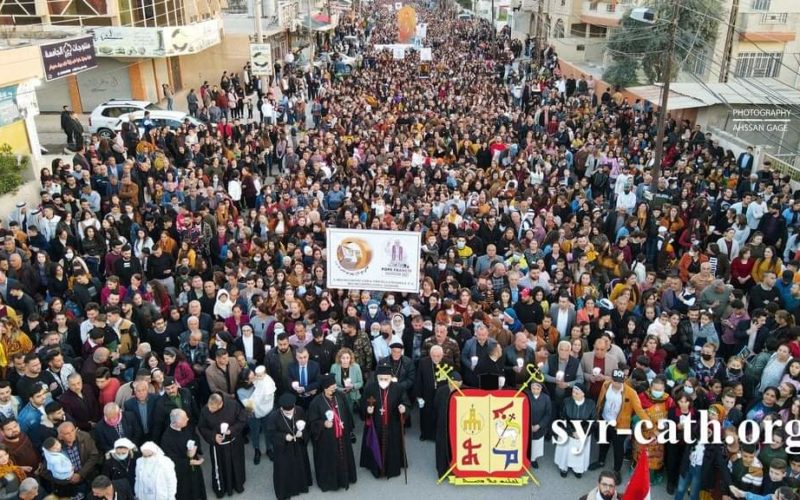Ирачките христијани имаа бдеење во пресрет на доаѓањето на Папата