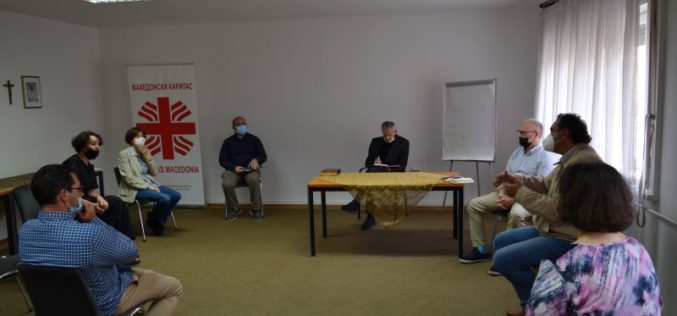 Средба во Македонски Каритас за социјално претприемништво