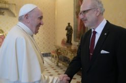 Папата Фрањо го прими во аудиенција претседателот на Летонија