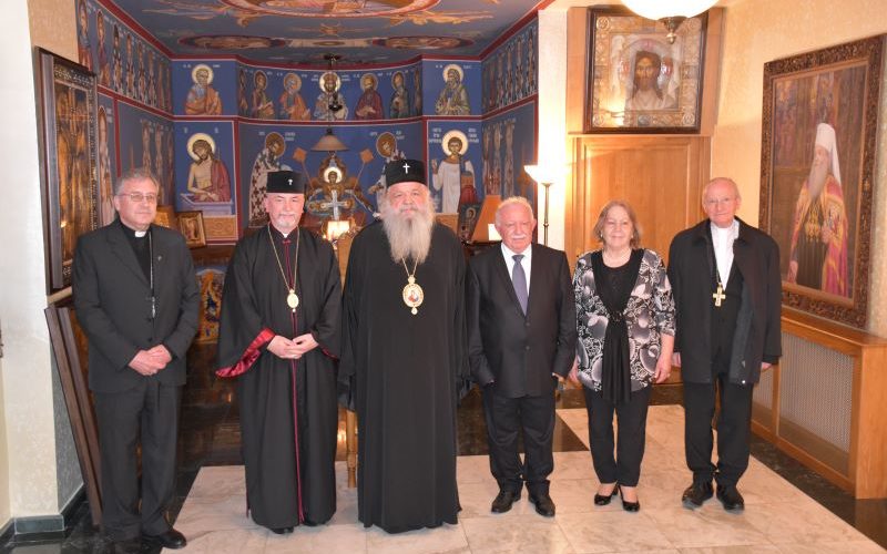 Архиепископот Васил беше примен од претседателот Пандаровски и архиепископот Стефан