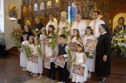 Прва света Причест во Катедралата „Успение на Пресвета Богородица“ во Струмица