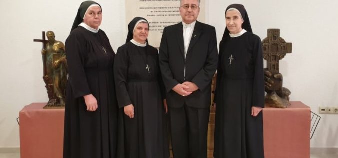 Епископот Стојанов го прими новото раководство на Сестрите Евхаристинки во Македонија