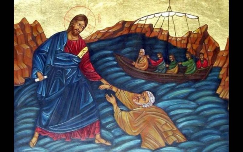 Исус оди по вода
