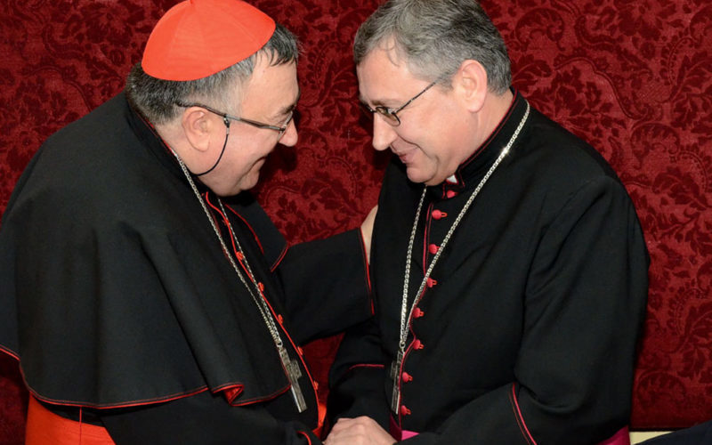 Кардинал Пуљиќ изрази сочувство до бискупот Стојанов