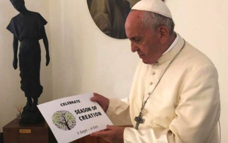 Време на создаденото: Папата ги охрабри христијаните да се залагаат за нашиот заеднички дом