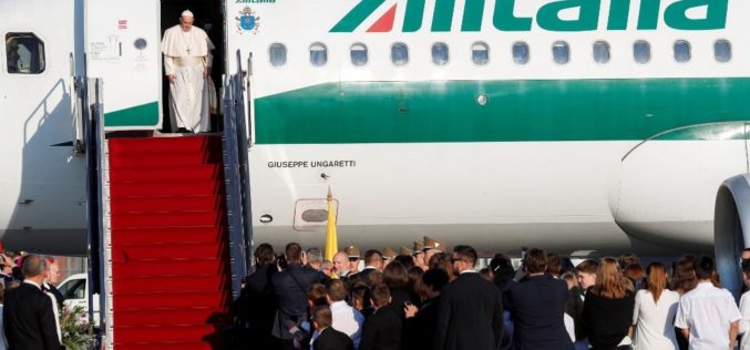 Папата пристигна во Будимпешта