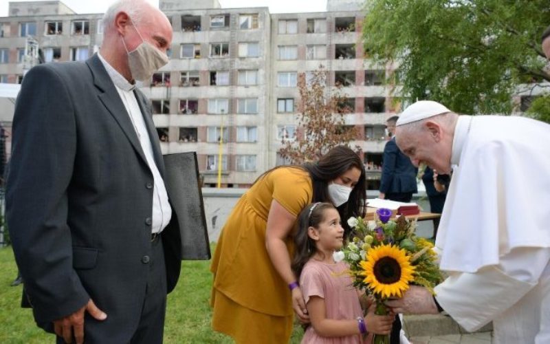 Папата меѓу Ромите во Кошице: „Црквата е ваш дом“