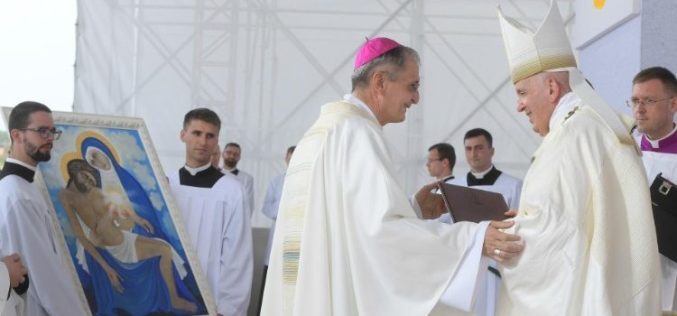 Папата Фрањо се заблагодари за апостолското патување во Словачка