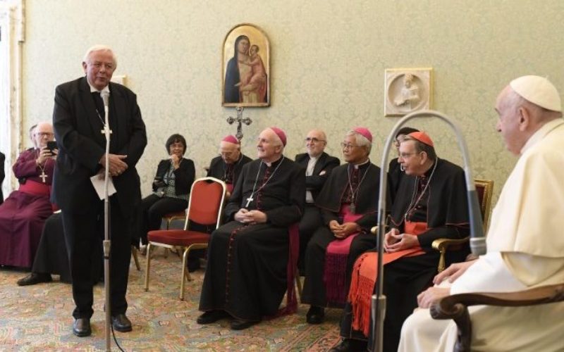 Папата ги прими во аудиенција епископите, пријатели на Движењето на фоколарините