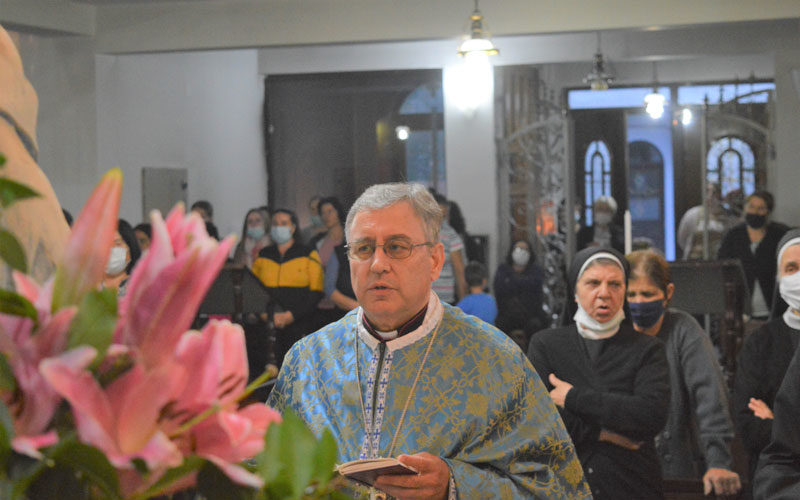 Епископот Стојанов служеше Архиерејска Литургија во Радово по повод Марија од Назарет