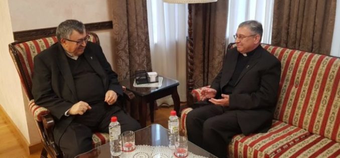 Бискупот Стојанов во посета на кардинал Пуљиќ