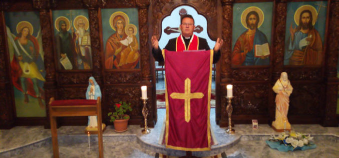 Молитвено бдение во парохиската црква во Петралинци