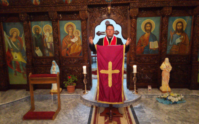 Молитвено бдение во парохиската црква во Петралинци