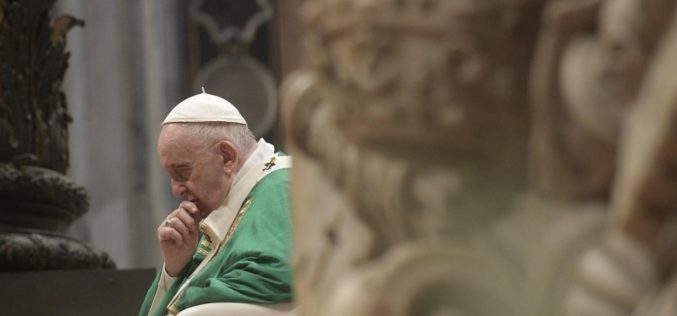 Папата: На христијаните преостанува да ја „организираат“ надежта