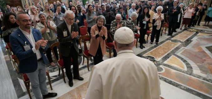 Аудиенција на Папата со фрањевскиот световен ред: Евангелието нека го обликува вашиот живот