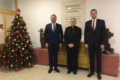 Бискупот Стојанов се сретна со министерот Оливер Спасовски и директорот на КОВЗГ Даријан Сотировски