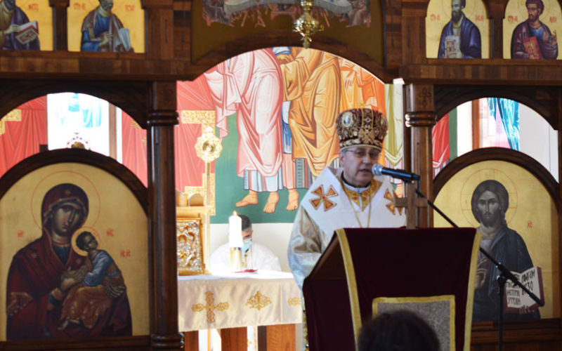 Епископот Стојанов на Богојавление служеше во Струмица