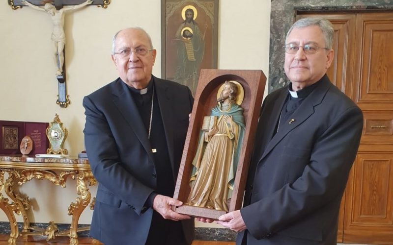 Бискупот Стојанов се сретна со кардинал Леонардо Сандри