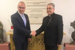 Бискупот Стојанов го прими Министерот за надворешни и европски работи на Хрватска