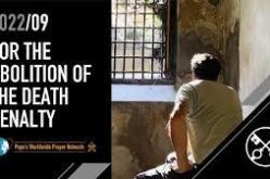 Молитвената накана на Папата за септември: За укинување на смртната казна