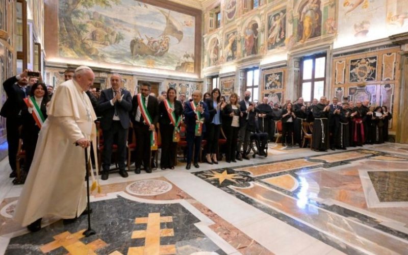 Папата: Исус е изворот на неповторливата светост на свети Фрањо