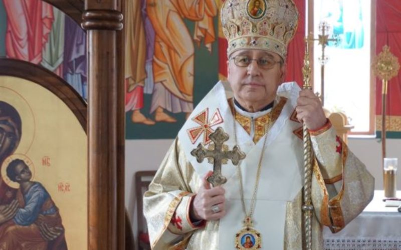 Епископот Стојанов на празникот Богојавление служеше во Струмица