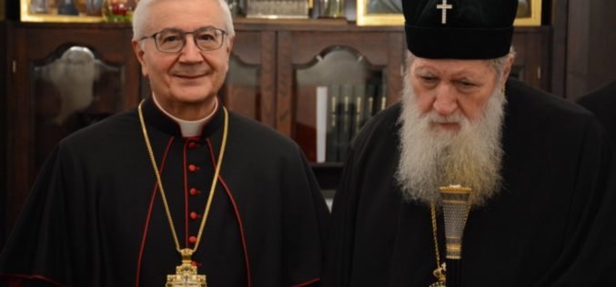Апостолскиот нунциј Суријани се сретна со бугарскиот патријарх Неофит