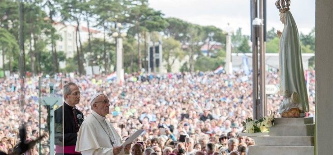 Во август,Папата ќе отпатува во Лисабон и Фатима за Светскиот ден на млади