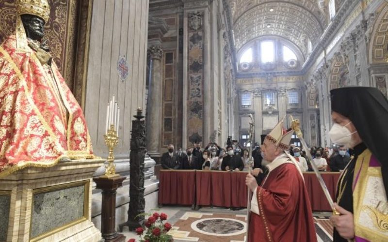 Распоред за богослужбите на Папата до крајот на јуни