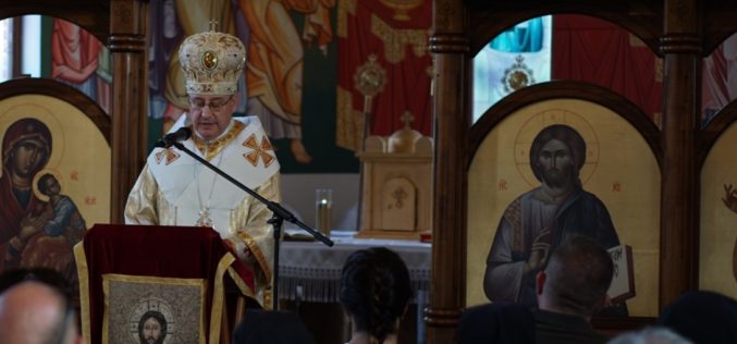 Епископот Стојанов на патрониот празник во Струмица: Не смееме да дозволиме лагата и заблудата да господарат во нашиот живот