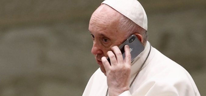 Телефонски разговор меѓу Папата и турскиот претседател Ердоган
