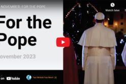 Молитвена накана на Папата за ноември 2023