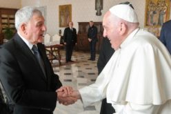 Папата Фрањо во аудиенција го прими ирачкиот претседател