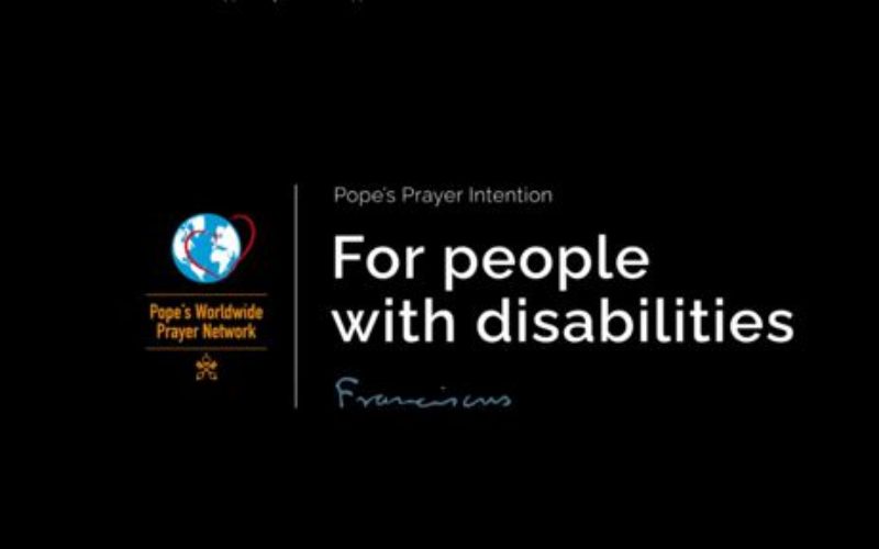 Папата: Да молиме во декември за целосна инклузија на лицата со посебни потреби