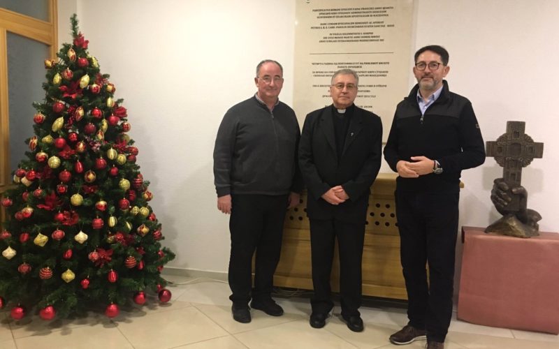 Бискупот Стојанов го прими директорот на Хрватски Каритас фра Томислав Главник