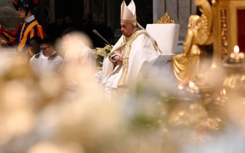 Проповед на Папата на Првата вечерна на празникот Света Богородица