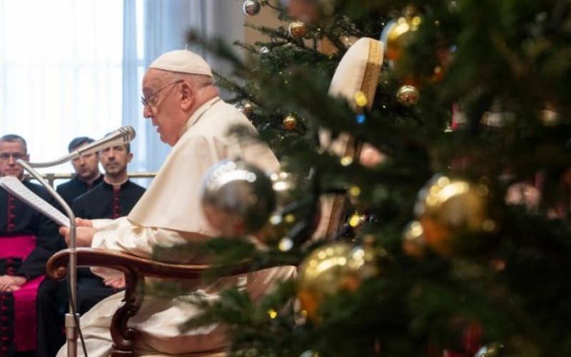 Папата до дипломатскиот кор: Секоја војна, мора да се прекине