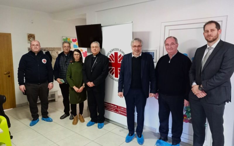 Унгарскиот амбасадор Клеин го посети Центарот Мајка Тереза во Гевгелија