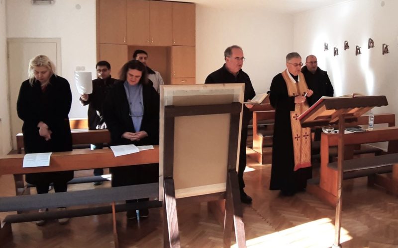 Бискупот Стојанов ги благослови просториите на Македонски Каритас
