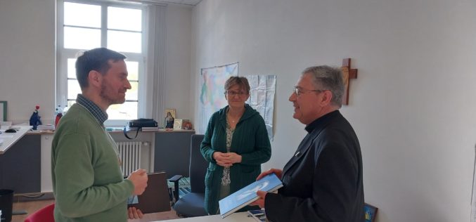 Епископот Стојанов во посета на Kirche in Not