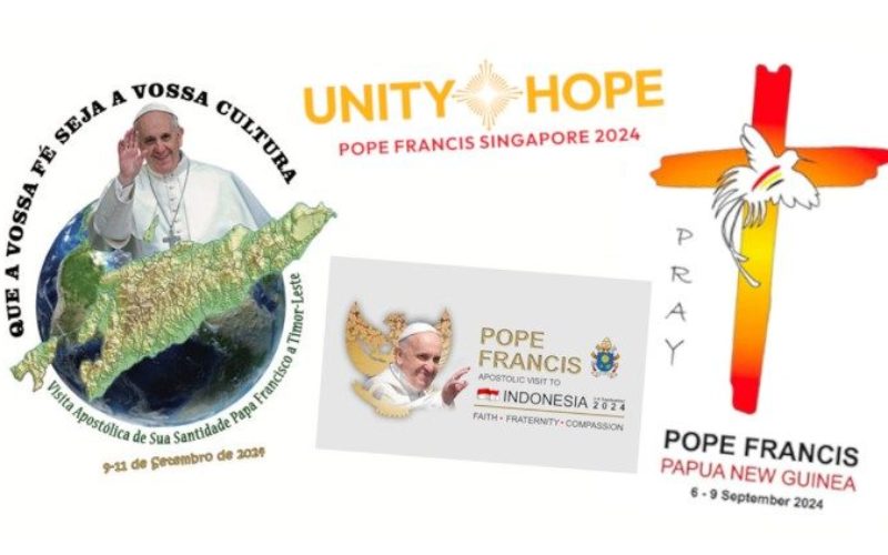 Објавени се мотото и логото за патувањето на Папата во Азија и Океанија