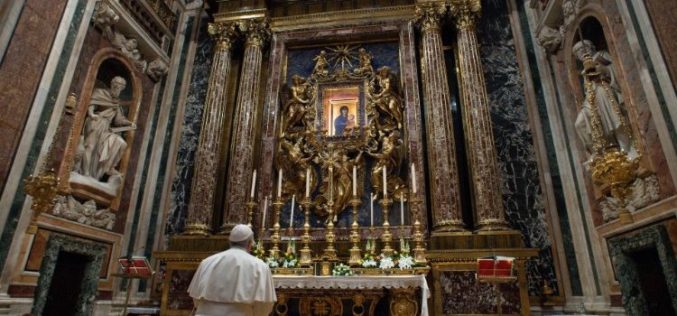 На празникот Пресвета Богородица Снежна Папата ќе моли во базиликата Света Марија Велика