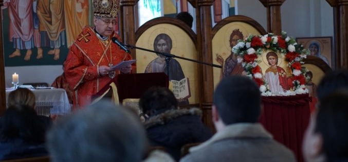 На празникот Свети Стефан првомаченик епископот Стојанов служеше во Струмица